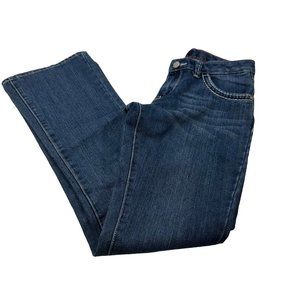 Levi Women's Size 16 Regular Jeans Boot Cut Adjustable Waist Preowned